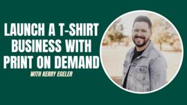 Thumbnail preview about How To Launch An Online T-Shirt Business With Print On Demand