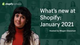 Thumbnail preview about What's new at Shopify: January edition