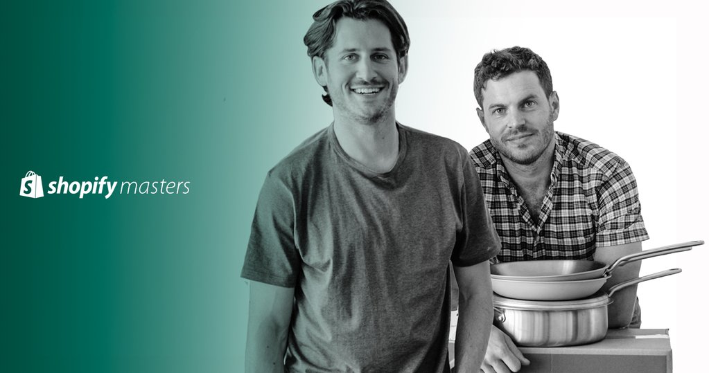 Founders of Made In Cookware, Chip Malt and Jake Kalick.