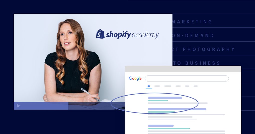 Ecommerce SEO Course on Shopify Academy
