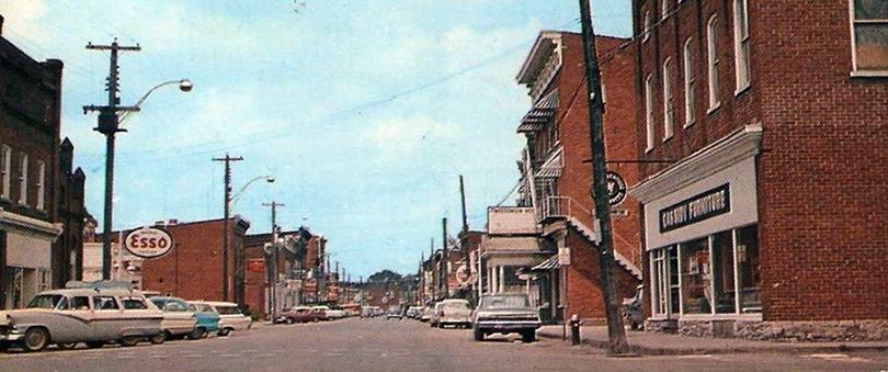 Small Town 1950s