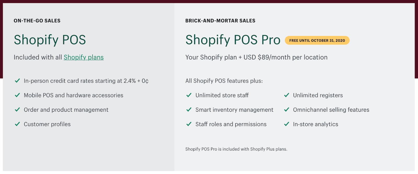 Shopify POS Pro